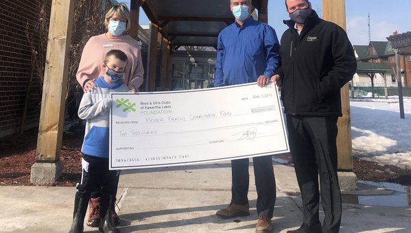 Boyer Family Charitable Fund donates $20,000