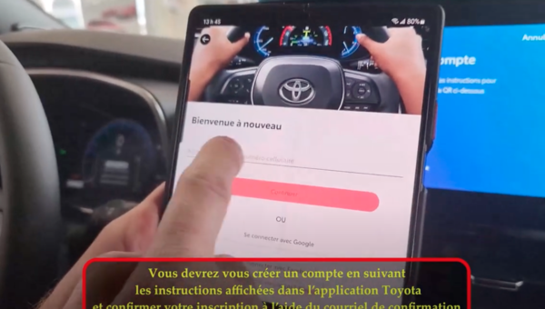 Comment connecter un téléphone intelligent à un nouveau véhicule Toyota