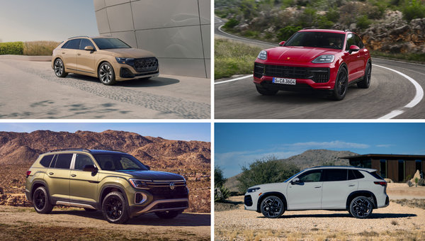 Capacité de remorquage des VUS Porsche, Audi et Volkswagen 2025-2026
