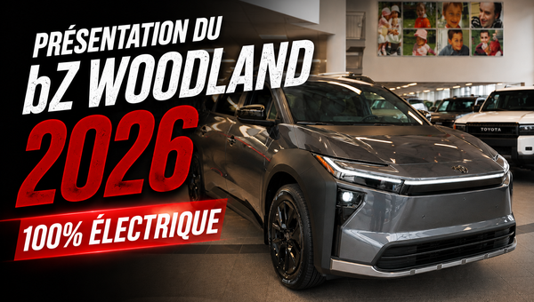 Toyota bZ Woodland 2026 : découvrez le nouveau VUS électrique d’aventure