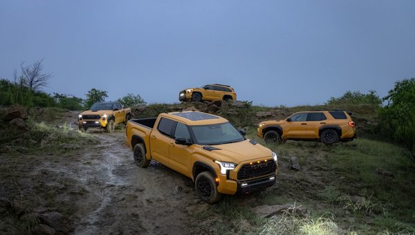 Toyota TRD Pro 2027 : place aux couleurs Miel doré et Miel piment