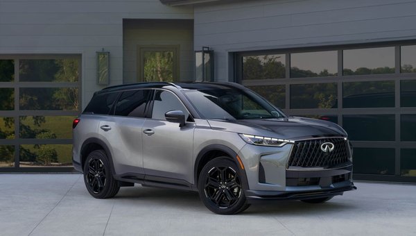 Le QX60 2026 s'amène avec une nouvelle version Sport