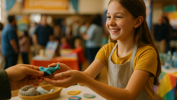 Un engagement local qui fait une différence : notre implication au Marché des petits entrepreneurs de St‑Mathias 2026