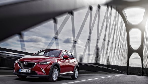 Le Mazda CX-3 en lice pour le titre de Véhicule utilitaire de l’année