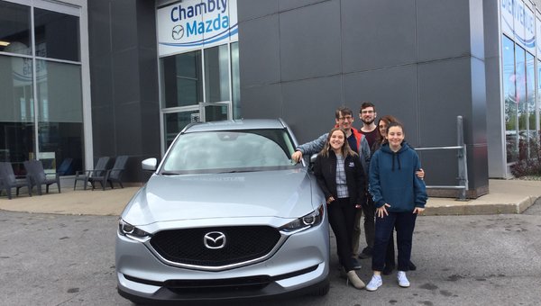 Félicitations à M. Martin pour sa nouvelle CX5 2019, Chambly Mazda