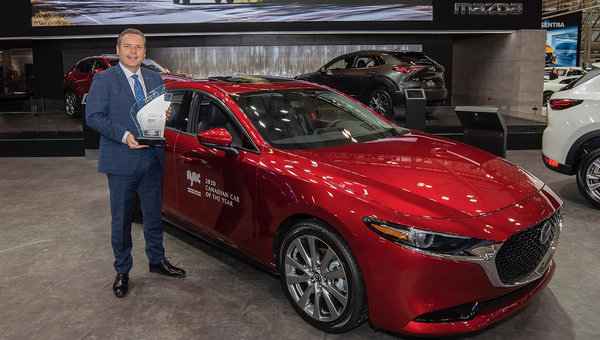 La Mazda3 remporte finalement le titre de Voiture Canadienne de l’année