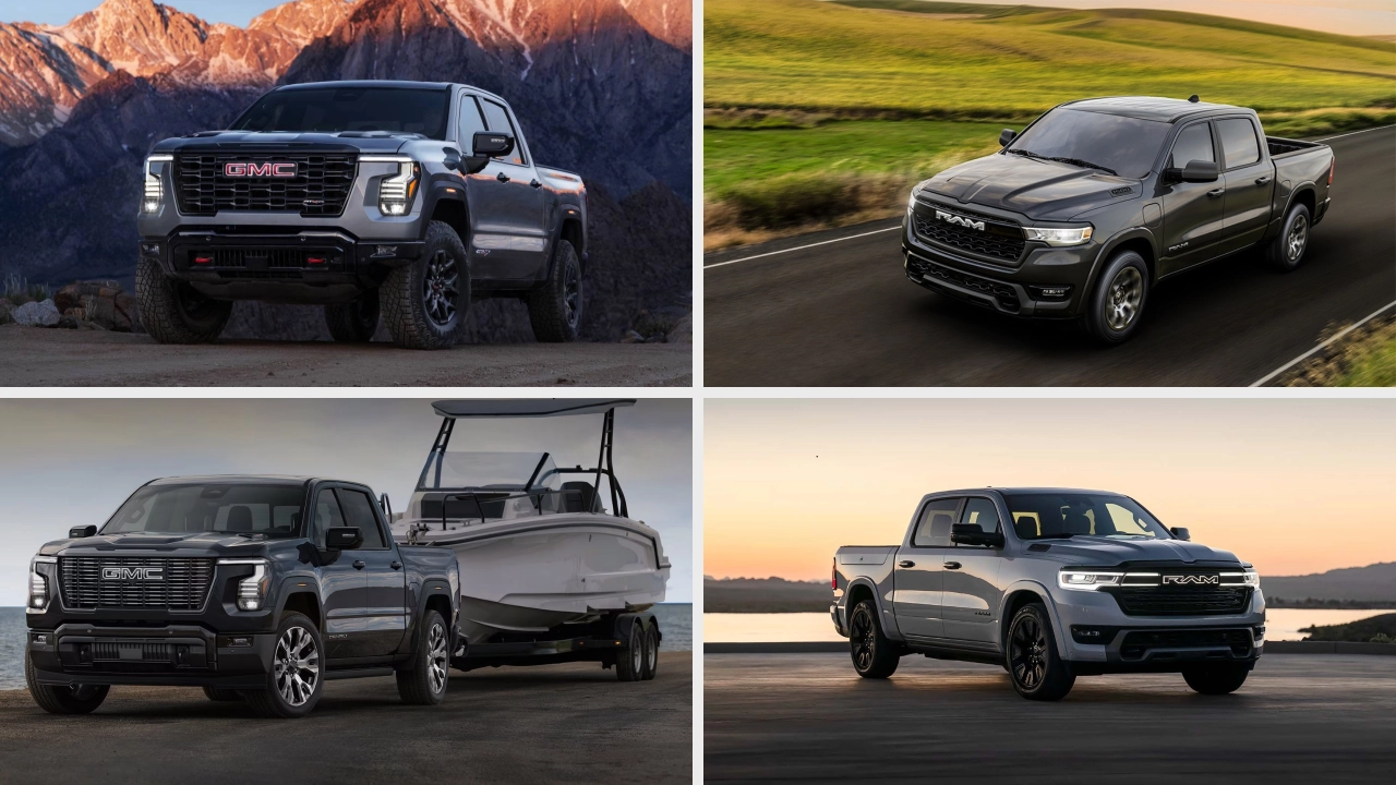 GMC Sierra 1500 vs Ram 1500 2027 : lequel choisir selon vos besoins ?