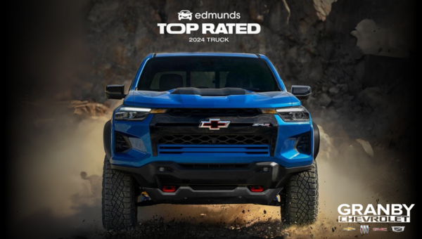 Chevrolet Colorado 2024: Voted 'Top Rated' by Edmunds Review!