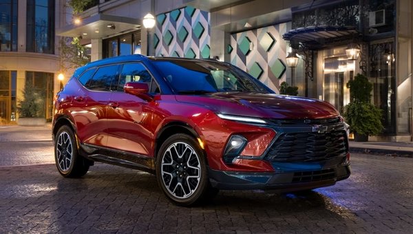 Chevrolet Blazer 2023, le VUS intermédiaire Sport