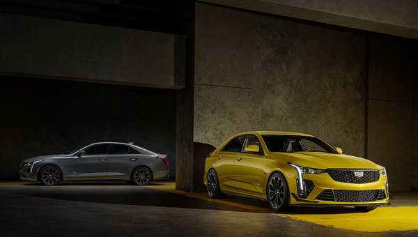 Cadillac CT4-V 2023 - caractéristiques, modèles et prix