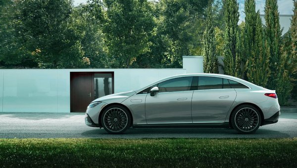 The All-Electric 2023 EQE Sedan