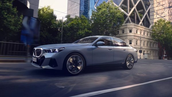 The New BMW 5 Series Sedan in Calgary