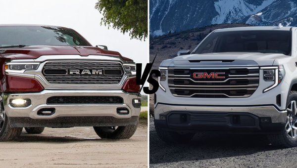 2024 RAM 1500 vs. 2024 GMC Sierra 1500 in Regina