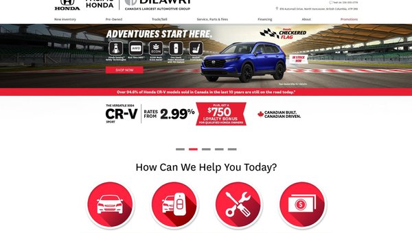 Pacific Honda : Achat de véhicule en ligne facile à North Vancouver