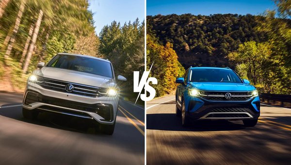 Quelles différences entre le Volkswagen Tiguan 2024 et le Taos 2024 ?