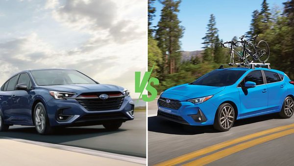 Subaru Legacy 2024 ou Subaru Impreza 2024 : quelles différences ?