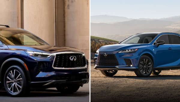 2024 Infiniti QX60 vs. 2024 Lexus RX 350: Luxury SUV Showdown