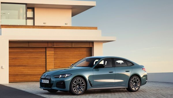 The Fully Electric 2025 BMW i4 M50 xDrive Gran Coupe