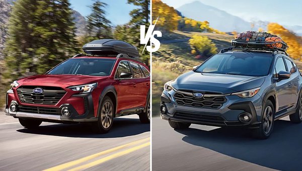 Quelles différences entre le Subaru Outback et la Subaru Crosstrek 2024 ?