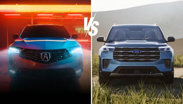 2025 Acura RDX vs. Ford Explorer: A Match-Up to Remember