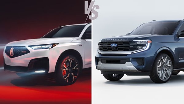 Luxury SUV Face-Off: The Acura MDX and Ford Expedition Go Head-to-Head