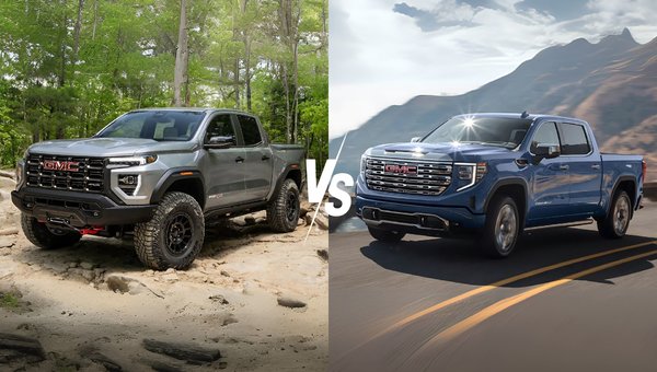2025 GMC Canyon or 2025 GMC Sierra: What’s the Difference?