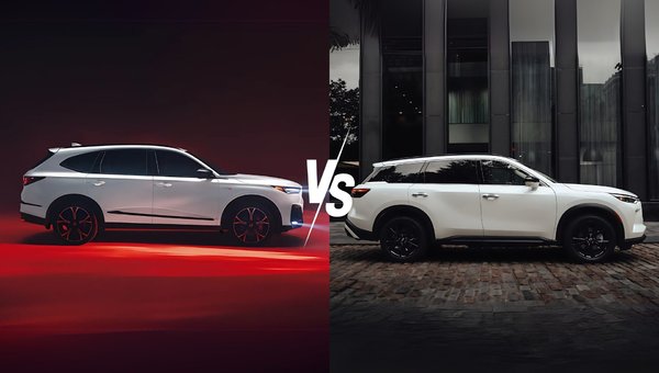 2025 Acura MDX vs. 2025 INFINITI QX60: Performance and Tech
