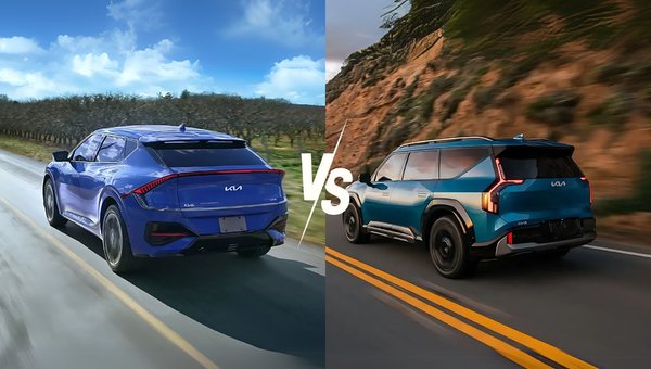 2025 Kia EV6 vs. 2025 Kia EV9: Your Next Electric Adventure Starts Here