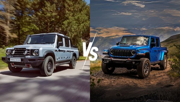Off-Road Showdown:2025  INEOS Quartermaster vs. 2025 Jeep Gladiator