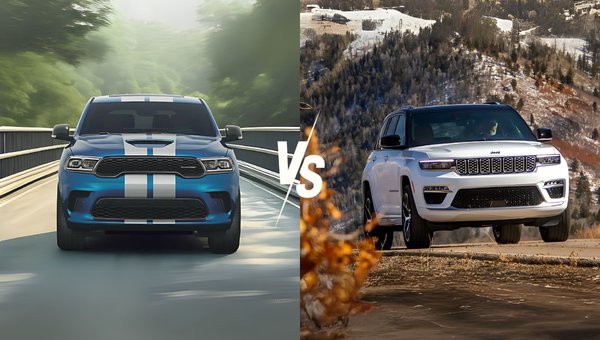 Comparing the 2025 Dodge Durango and 2025 Jeep Grand Cherokee