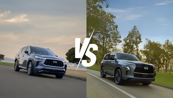 2025 INFINITI QX60 vs. 2025 INFINITI QX80: Full Comparison Guide