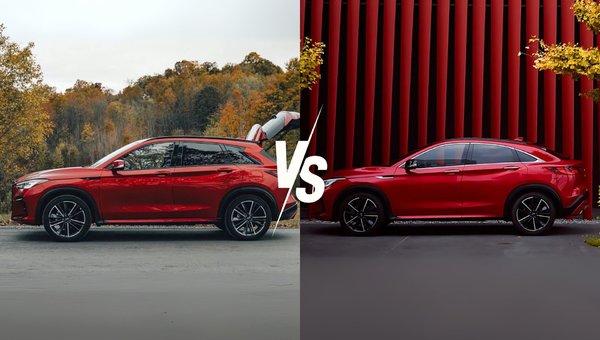 2025 INFINITI QX50 vs. 2025 INFINITI QX55: Sporty Looks or Practical Luxury?