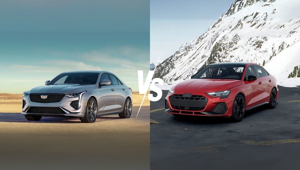2025 Cadillac CT4 vs 2025 Audi A3: Sedan Comparison