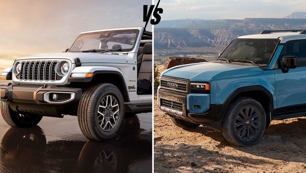 Off-Road Icons Collide: 2025 Jeep Wrangler vs. 2025 Toyota Land Cruiser