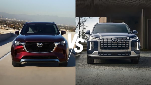 Find Your Perfect 3-Row SUV: 2025 Mazda CX-90 vs. 2025 Hyundai Palisade Reviewed