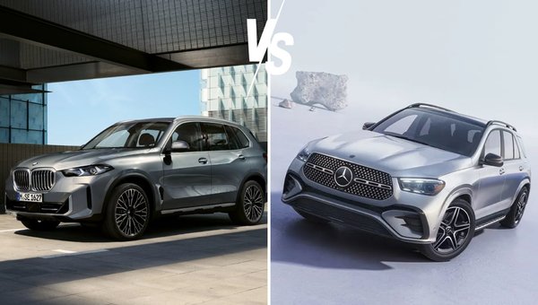 Choosing Between the 2025 BMW X5 and 2025 Mercedes-Benz GLE