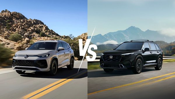 2025 Volkswagen Tiguan vs. 2025 Honda CR-V Feature Showdown