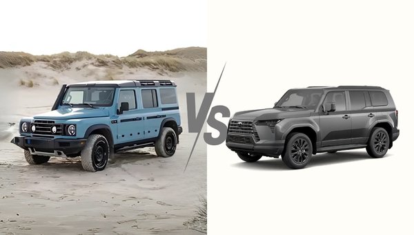 2025 INEOS Grenadier vs. 2025 Lexus GX 550 Compared