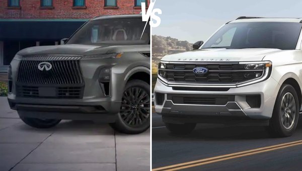 2025 INFINITI QX80 vs. 2025 Ford Expedition