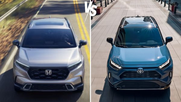 Compact SUV Showdown: 2025 Honda CR-V vs. 2025 Toyota RAV4