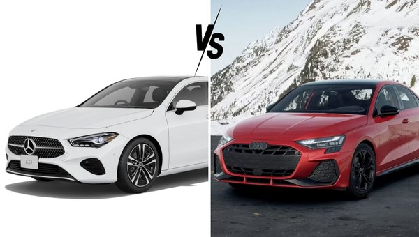 2025 Mercedes-Benz CLA vs. 2025 Audi A3