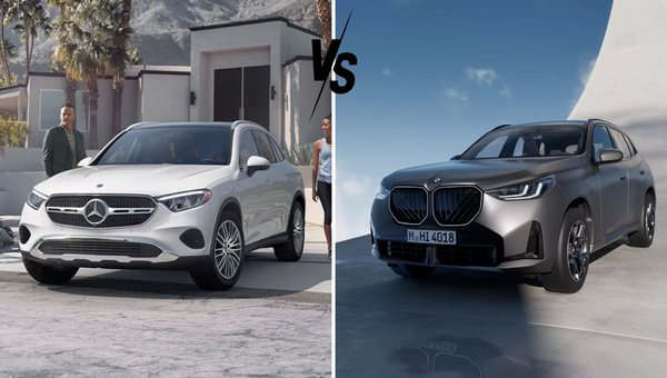 2025 Mercedes-Benz GLC SUV vs. 2025 BMW X3