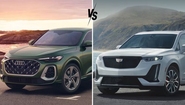 Before You Sign: 2025 Audi Q5 Sportback vs. 2025 Cadillac XT6