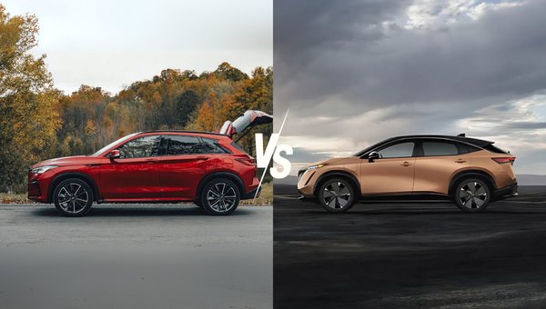 2025 INFINITI QX50 vs. 2025 Nissan Ariya: The Ultimate Comparison