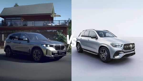 2025 BMW X5 vs. 2025 Mercedes-Benz GLE: Luxury SUVs Face to Face