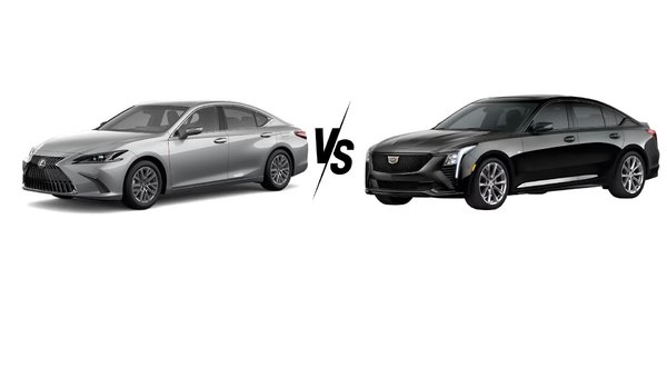 2025 Cadillac CT5 vs. 2025 Lexus ES: Tech, Comfort, and Power Compared