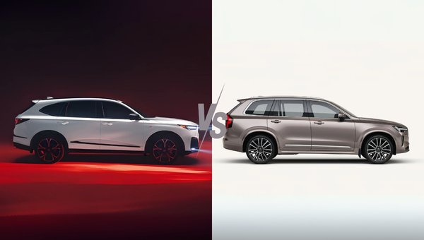 2025 Acura MDX vs. 2025 Volvo XC90: Two Luxury SUVs You Can Count On