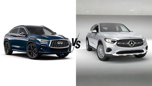 2025 INFINITI QX55 vs. 2025 Mercedes-Benz GLC Coupe: A Stylish Matchup Worth Your Attention