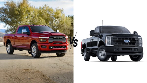 2025 Ram 2500 vs. 2025 Ford F-250: Heavy Duty Truck Showdown