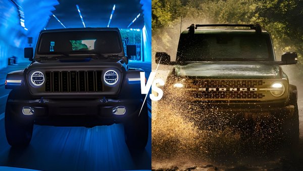 2025 Jeep Wrangler 4xe vs. 2025 Ford Bronco Hybrid: A Head-Turning Matchup